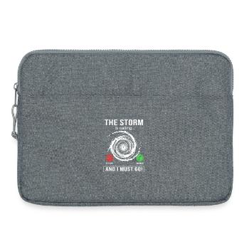Meteorologist Weather Meteorology - Laptop bag 15" - heather grey - Front