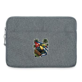 Kuba Tukan Zigarre - Laptoptasche 15" - Grau meliert - Vorne