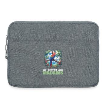 Macaw's Era - Laptop bag 15" - heather grey - Front
