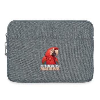 Macaw's Era - Laptop bag 15" - heather grey - Front