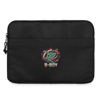 Breakdance B-Boy Hip Hop Streetdance - Laptoptasche 15" - Schwarz - Vorne