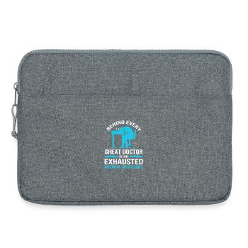 Medical Assistant MFA - Laptop bag 15" - heather grey - Front