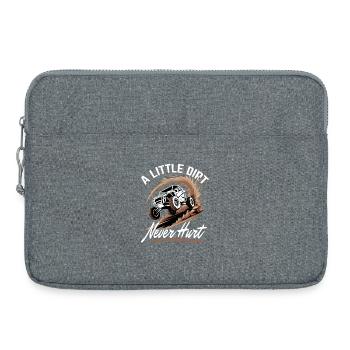 UTV Off Road Boy Men 4 Wheeler Side by side - Laptoptasche 15" - Grau meliert - Vorne