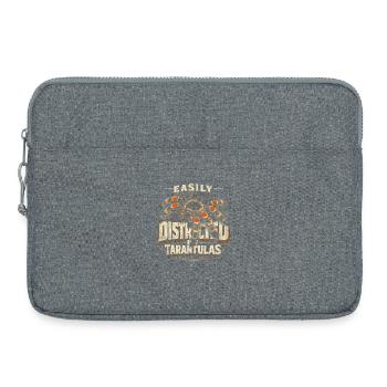 Tarentula facilement distraite par Tarentulas - Sacoche pour ordinateur portable 15 pouces - gris chiné - Devant