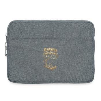 Astronomie Astronom Raised By Constellations - Laptoptasche 15" - Grau meliert - Vorne