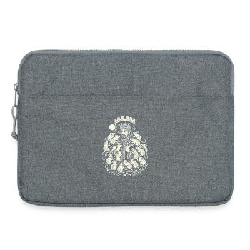 König Popiel und die Mäuselegende - Laptoptasche 15" - Grau meliert - Vorne