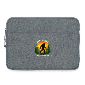 Bigfoot Sasquatch Yeti Cryptid Creatures Big Foot - Laptop bag 15" - heather grey - Front