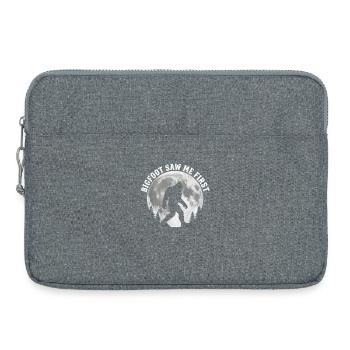 Bigfoot Sasquatch Yeti Cryptid Creatures Big Foot - Laptop bag 15" - heather grey - Front