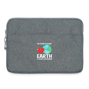 Archaeology Geology - Laptop bag 15" - heather grey - Front