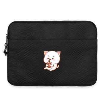 Katze & Shake - Laptoptasche 15" - Schwarz - Vorne
