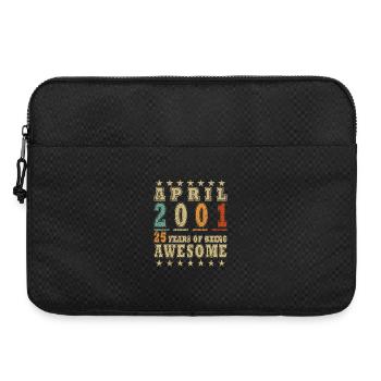 April 2001 – 25 years of Awesome - Laptop bag 15" - black - Front