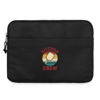 Pickleball : Joueur drôle de Kitchen Crew Love - Sacoche pour ordinateur portable 15 pouces - noir - Devant