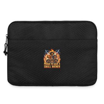 Stolz, einen kleinen Wiener zu haben - Laptoptasche 15" - Schwarz - Vorne