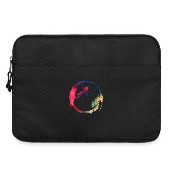 Watercolor Woman Tree Climber Adventure - Laptop bag 15" - black - Front