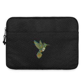 Crâne Alebrije Colibri mexicain - Sacoche pour ordinateur portable 15 pouces - noir - Devant