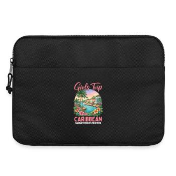 Voyage entre filles dans les Caraïbes - Sacoche pour ordinateur portable 15 pouces - noir - Devant