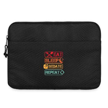 Anesthesiologist Eat Sleep Sedate Anesthesia - Laptoptasche 15" - Schwarz - Vorne