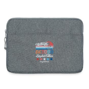 2008 Vintage Birthday Gift 18th Birthday 18 Years - Laptoptasche 15" - Grau meliert - Vorne