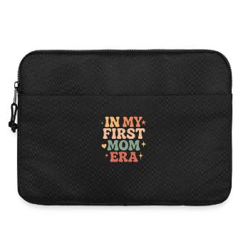 Erster Muttertag Mama Geschenkidee Familie Groovy - Laptoptasche 15" - Schwarz - Vorne
