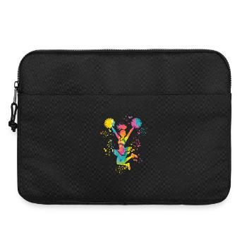 Cheerleader Cheer Mom Cheerleading - Laptoptasche 15" - Schwarz - Vorne