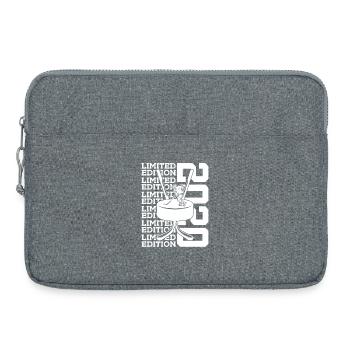 ÉDITION LIMITÉE DU 6E ANNIVERSAIRE DU HOCKEY SUR GLACE 2020 - Sacoche pour ordinateur portable 15 pouces - gris chiné - Devant
