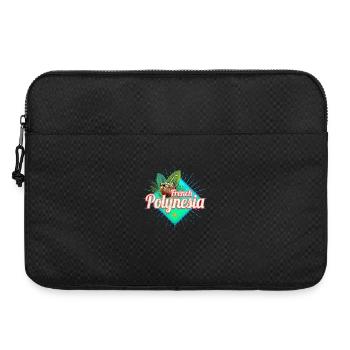 Französisch-Polynesien im Pazifik Insel Souvenir - Laptoptasche 15" - Schwarz - Vorne