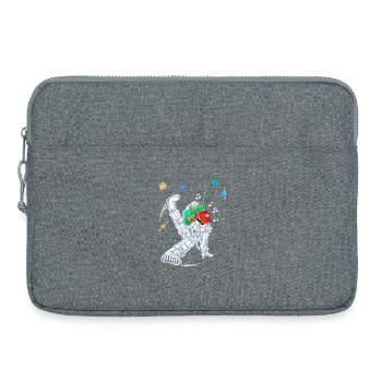 Chemise de danse Astronaut Rapper - Sacoche pour ordinateur portable 15 pouces - gris chiné - Devant