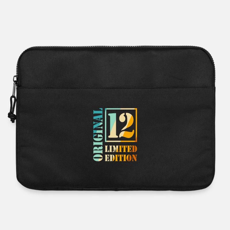 12. Geburtstag Junge Mädchen Teenager Level 12 - Laptoptasche 15" - Schwarz