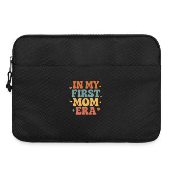 Erster Muttertag Mama Geschenkidee Familie Groovy - Laptoptasche 15" - Schwarz - Vorne