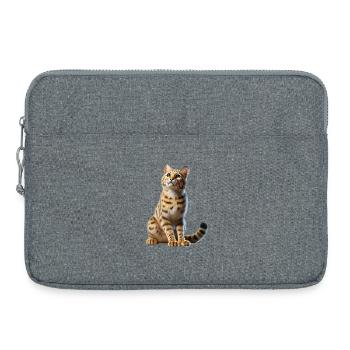 Savannah Katze Savannah Chat - Sacoche pour ordinateur portable 15 pouces - gris chiné - Devant