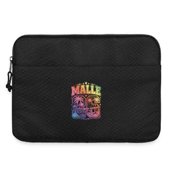 Malle 26 Trikot Mallorca Bunt - Laptoptasche 15" - Schwarz - Vorne