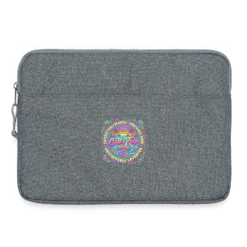 Mädelsreise 2026 – Unvergessliche Freundschaft - Laptoptasche 15" - Grau meliert - Vorne