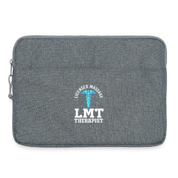 Massage - Laptoptasche 15" - Grau meliert - Vorne