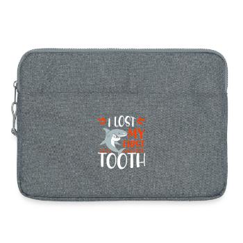 Premier Tooth Shark Tee - Sacoche pour ordinateur portable 15 pouces - gris chiné - Devant