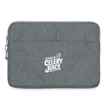 Powered by Celery Juice - Laptop bag 15" - heather grey - Front