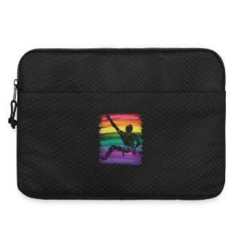 Boulderer Boulder Bouldering - Laptop bag 15" - black - Front