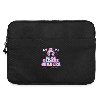 Tochter Familie Humor In My Oldest Child Era - Laptoptasche 15" - Schwarz - Vorne