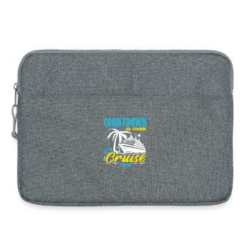 Countdown Is Over Its Cruise Time Holiday - Laptop bag 15" - heather grey - Front