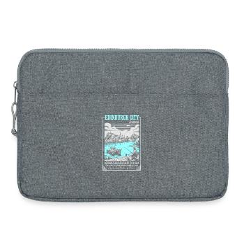 Edinburgh Castle by the Sea - Laptoptasche 15" - Grau meliert - Vorne