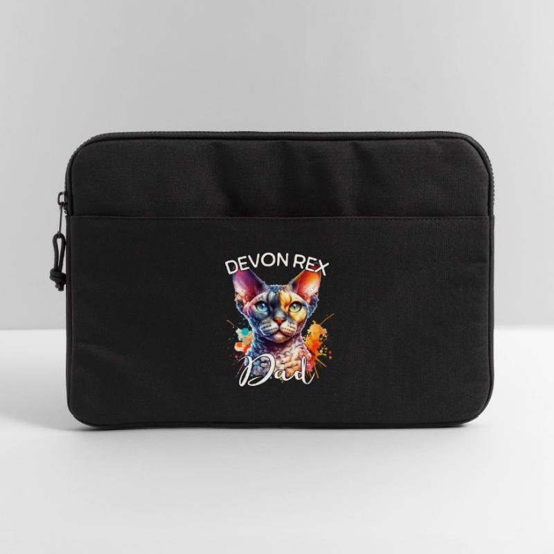 Papa Devon Rex Sacoche pour ordinateur portable 15 pouces