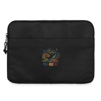 Breakdance B-Boy Graffiti Streetdance - Laptoptasche 15" - Schwarz - Vorne