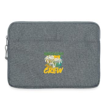 Barcelona Crew - Laptoptasche 15" - Grau meliert - Vorne