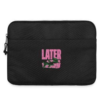 LATER Alligator Lounge - Laptoptasche 15" - Schwarz - Vorne