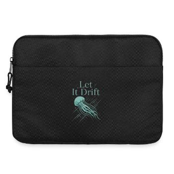 Méduse Océan Méduse Fluide Douce Marine - Sacoche pour ordinateur portable 15 pouces - noir - Devant