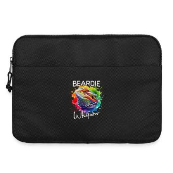 Bartagame Flüsterer - Laptoptasche 15" - Schwarz - Vorne