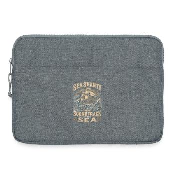 Chansons marines de chœur de bidonvilles - Sacoche pour ordinateur portable 15 pouces - gris chiné - Devant