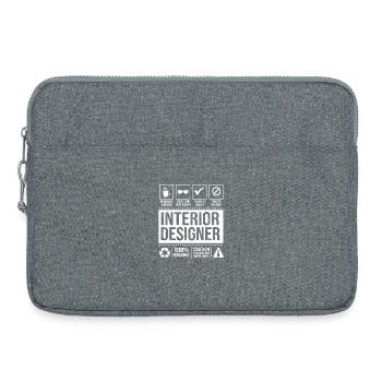 Architect Interior Designer Architecture - Laptop bag 15" - heather grey - Front