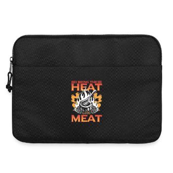 Barbecue grillant de la viande Grillant Barbecue - Sacoche pour ordinateur portable 15 pouces - noir - Devant