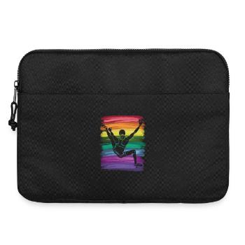 Boulderer Boulder Bouldering - Laptop bag 15" - black - Front
