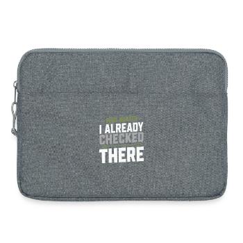 Scale-hunting-scale-hunter-antler-hunting-whitetail - Laptop bag 15" - heather grey - Front